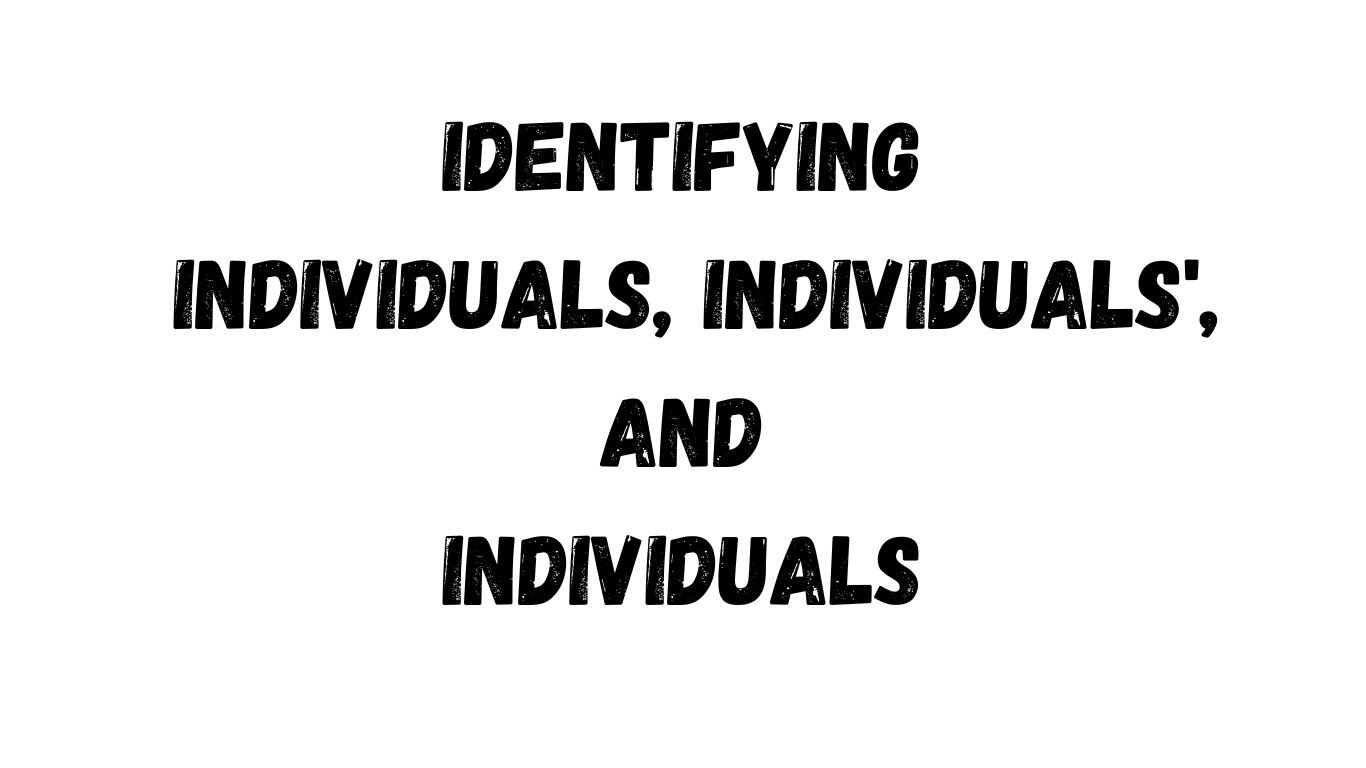 Individuals